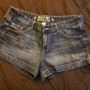 Jean shorts